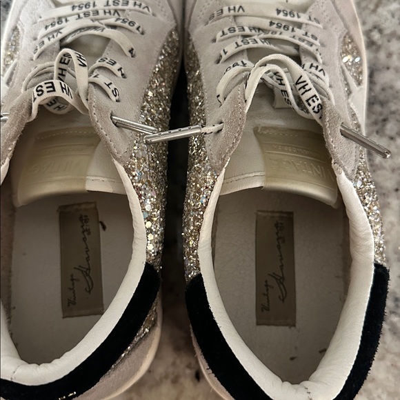 Vintage Havana Silver/Gold Glitter Star Sneakers - Picture 5 of 11